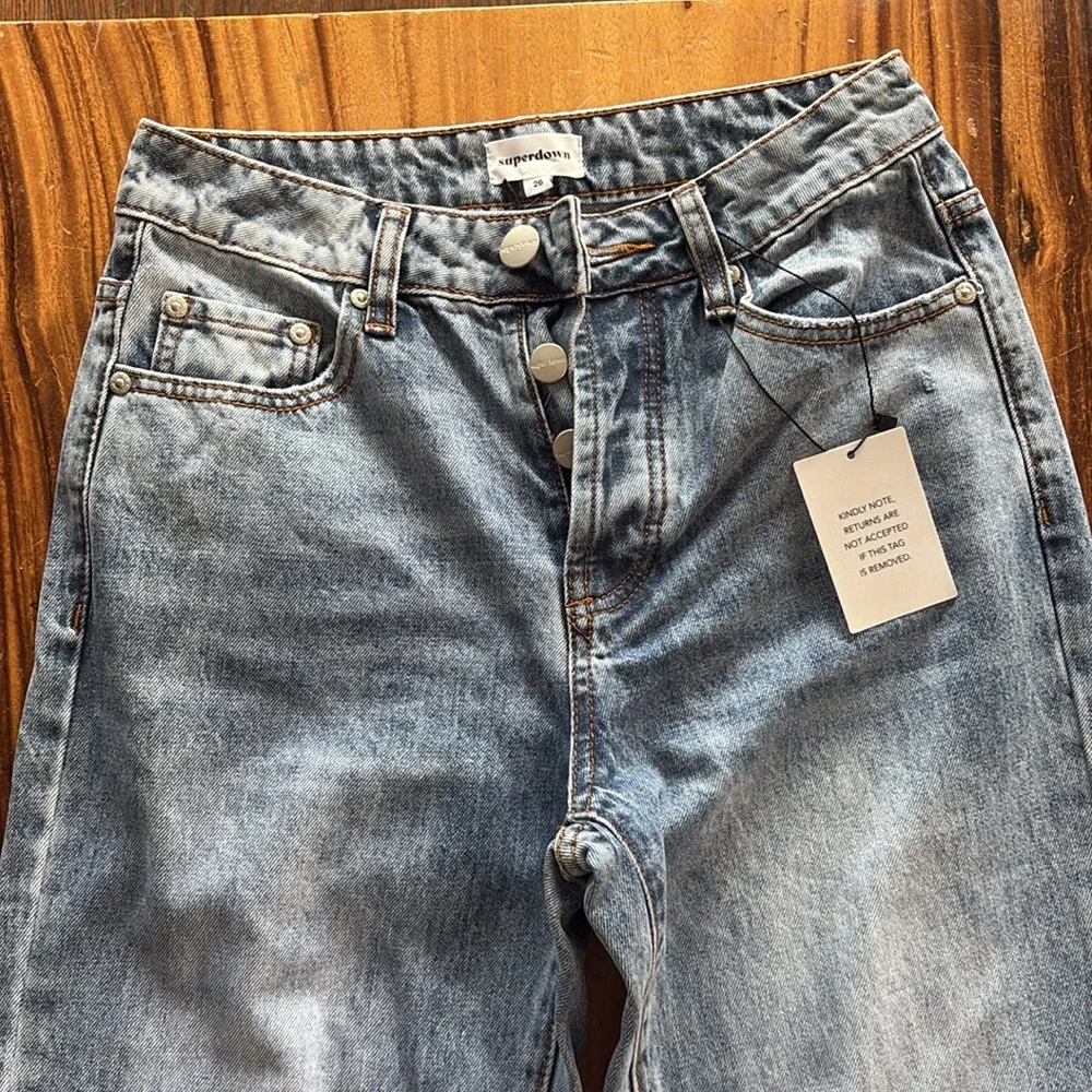 NWT SUPERDOWN jeans size 26 - Picture 2 of 5